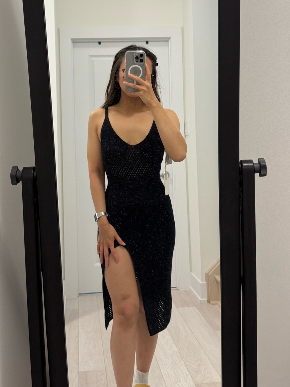 Aritzia Wilfred Evie Midi Dress